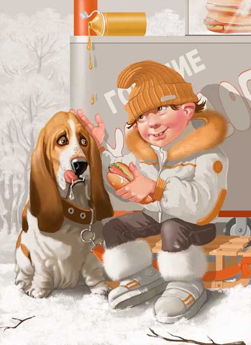 Иллюстрация к детским стишкам