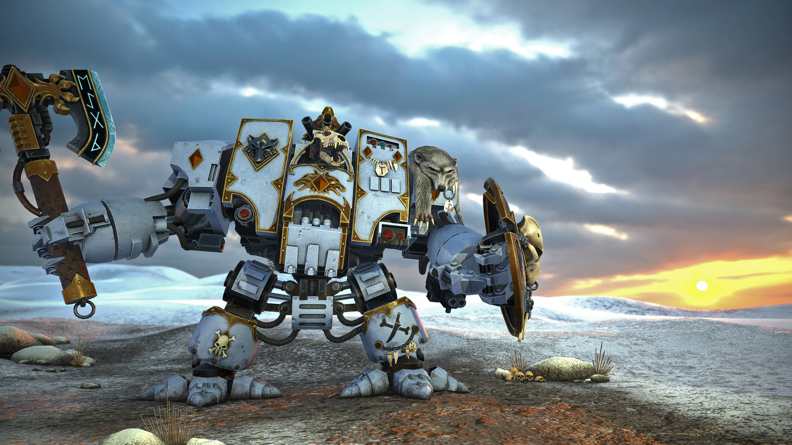 Space Wolves Venerable Dreadnought