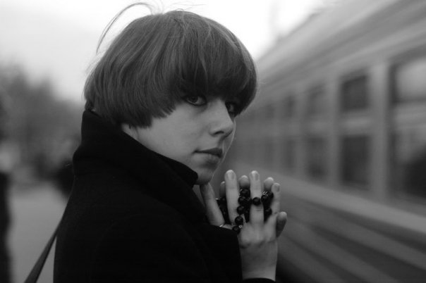 в образе Мирей Матье