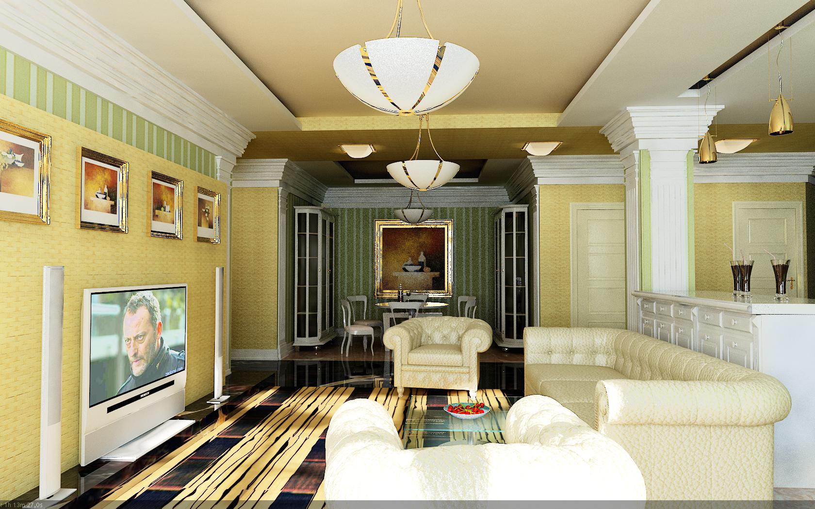 гостинная классика