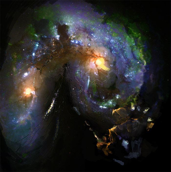 Иллюстрация к невнятной, но красивой блек-метал-опере