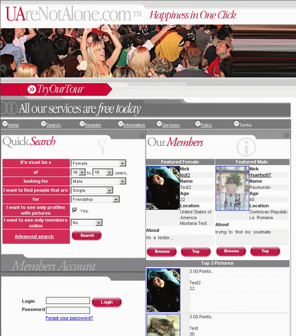 сайт знакомств