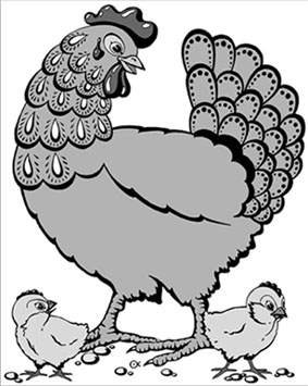 рисунок тушью