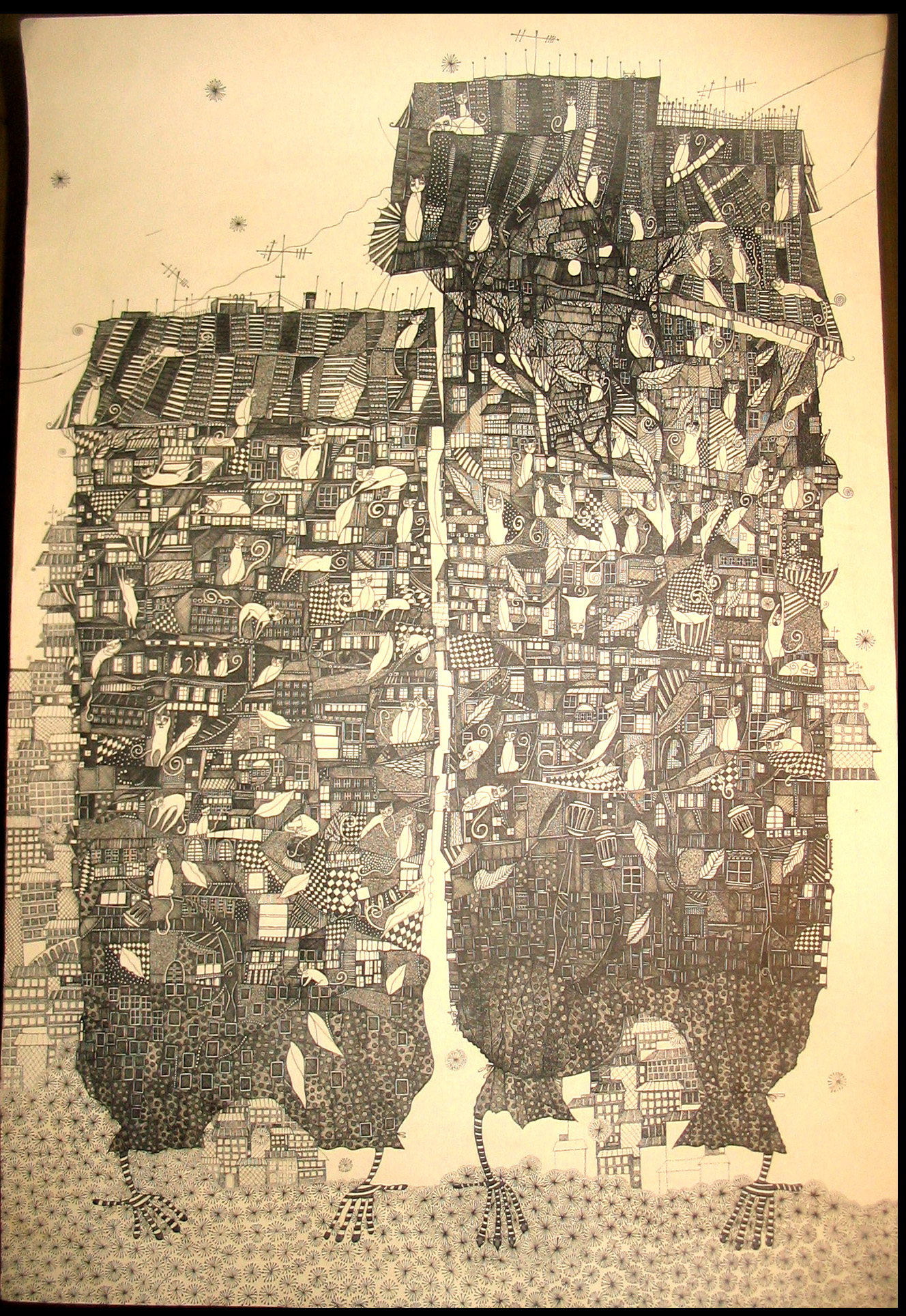 город девяти кошачьих душ