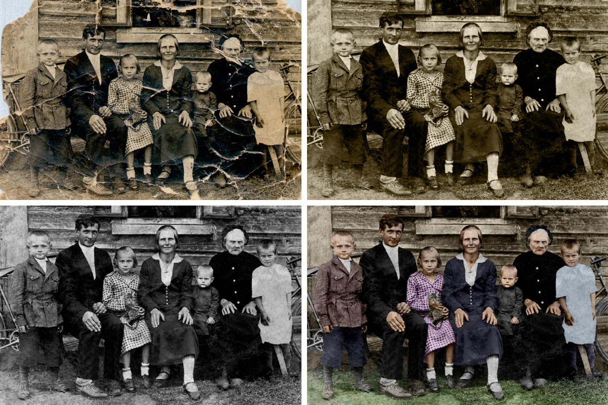 Реставрация и колоризация