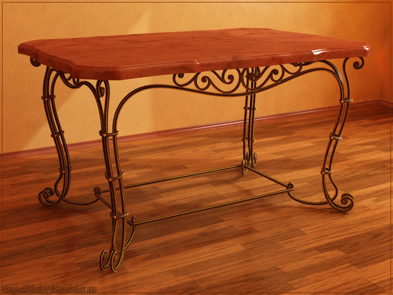 Кованный стол