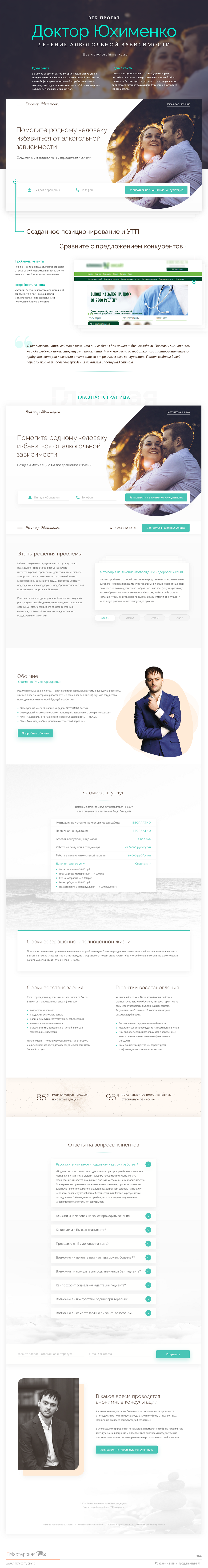 Доктор Юхименко - лечение алкогольной зависимости