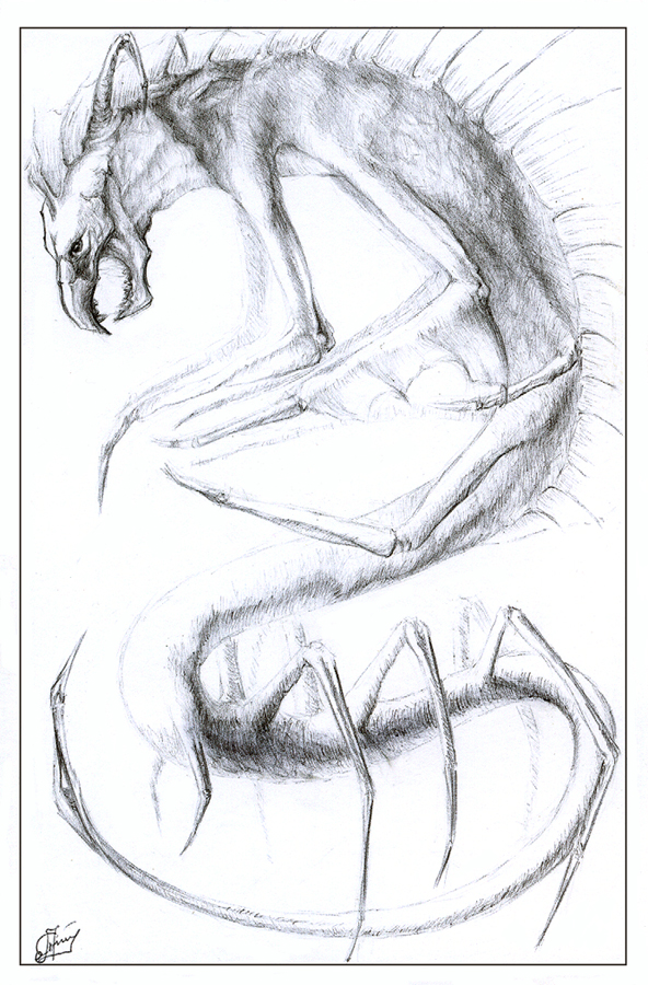 Насекомодракоидный нелетоид )