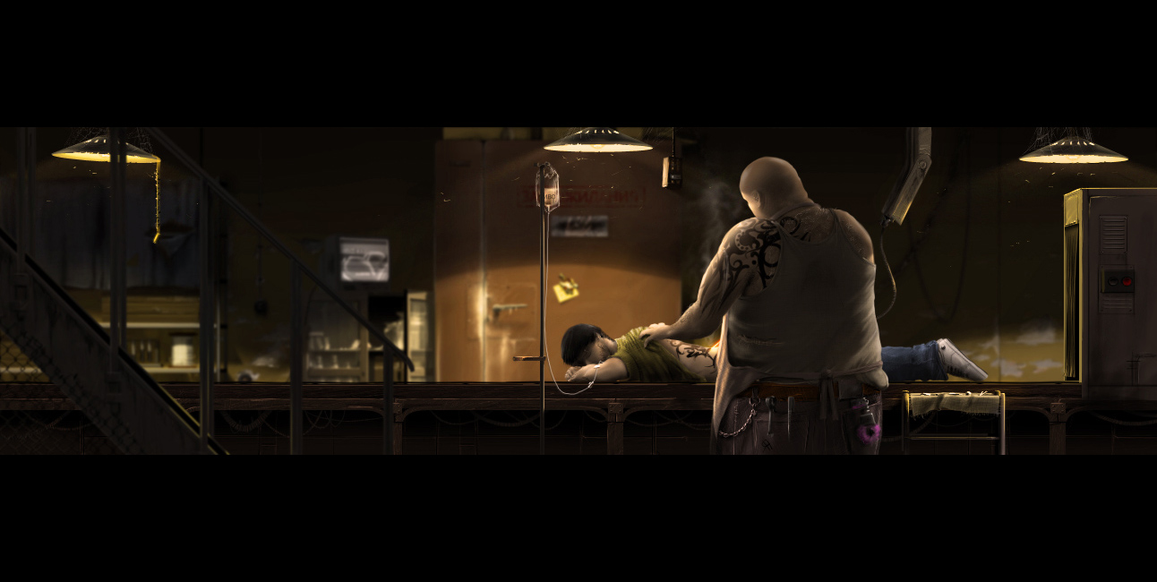 Иллюстрация на сайт "Фабрика тату"