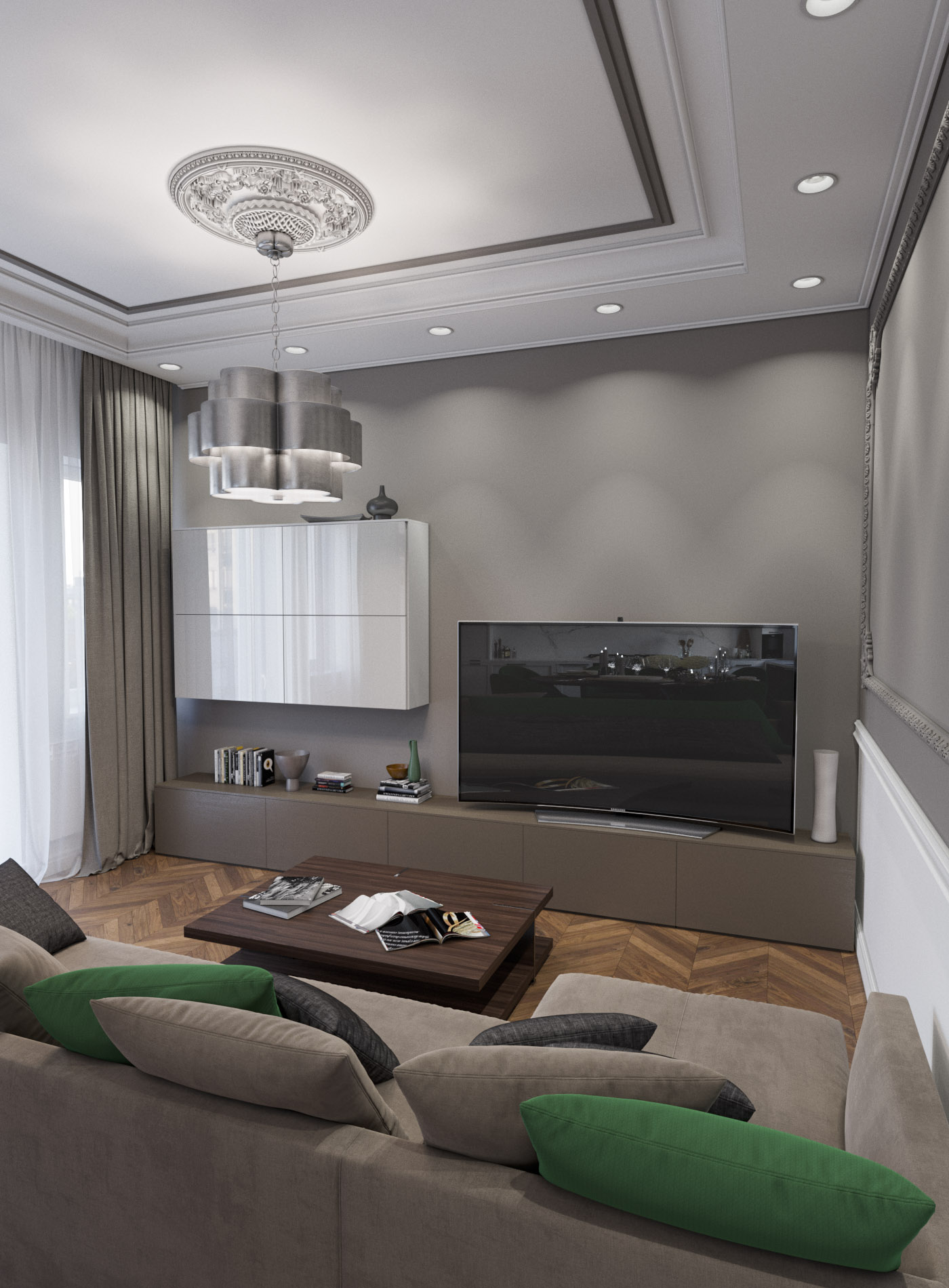 Кухня гостиная август 2018