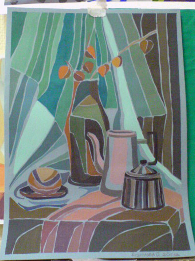 последний декоративный натюрморт