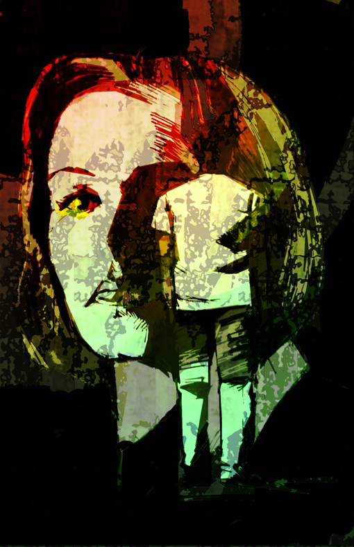 Иллюстрация- Кен Кизи "Пролетая над гнездом кукушки"