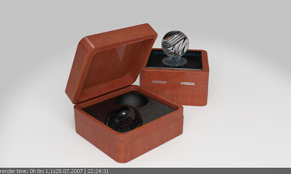 Сувенир "Китайские шары" для Газпромбанка