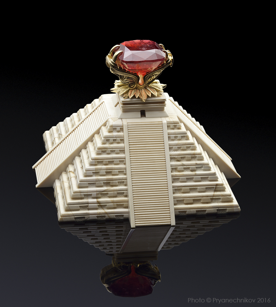 Рекламное фото ювелирных изделий с бриллиантами и драгоценными камнями