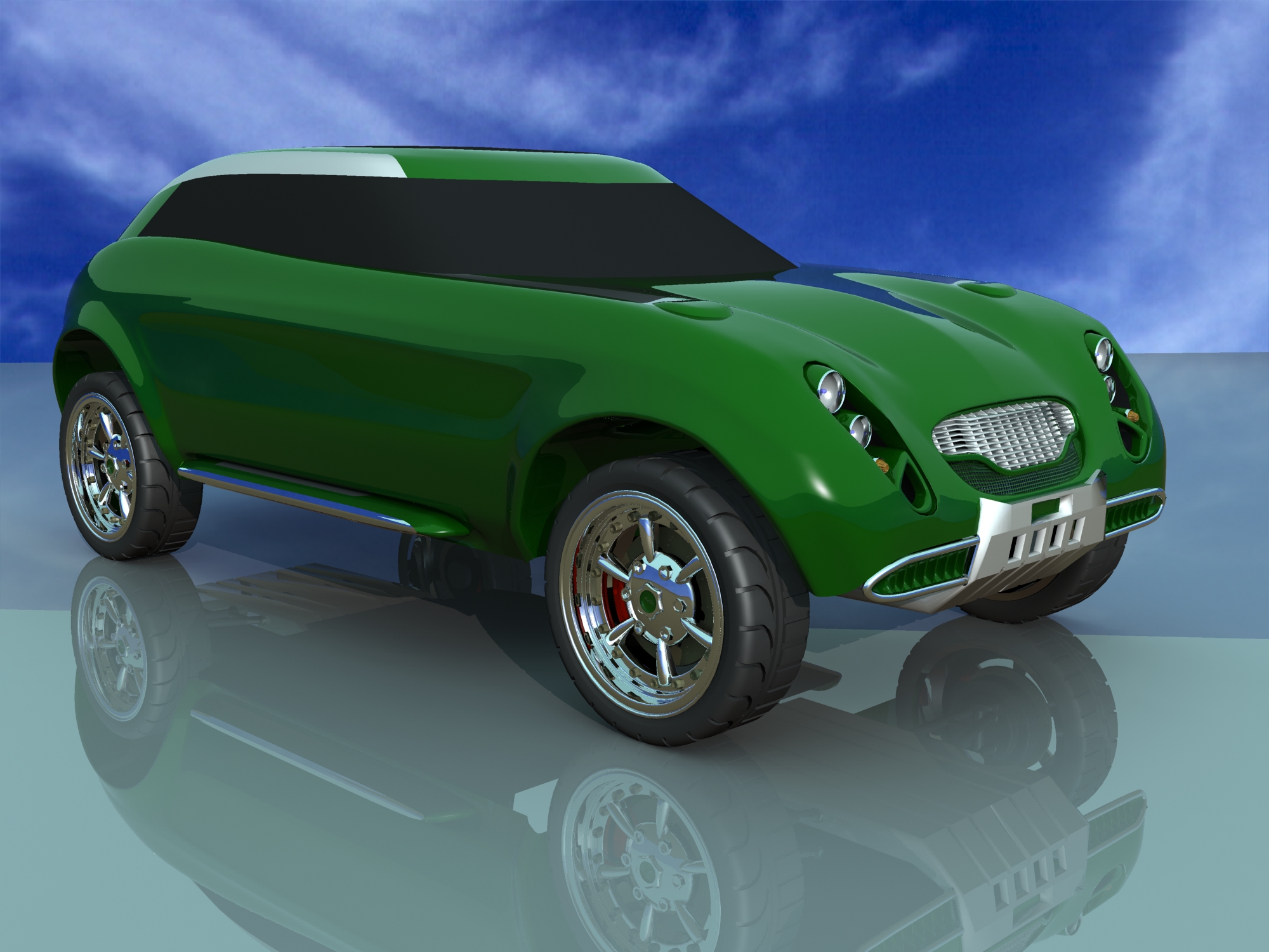 кроссовер, общий вид