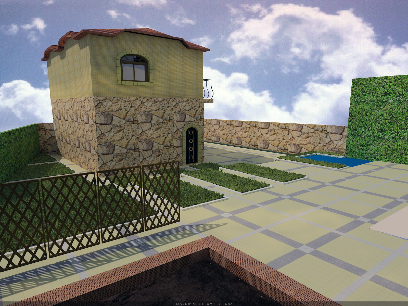 частный дом с пристройкой п.Борисовка