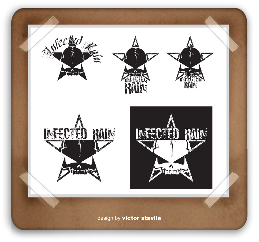 Лого группы "Infected Rain"