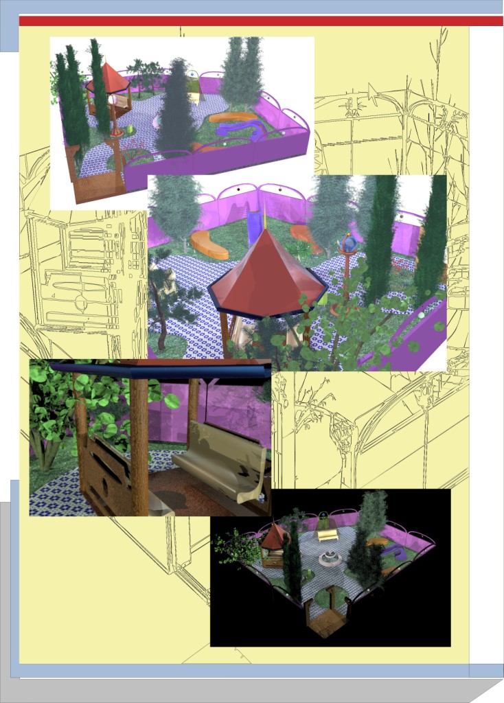 Эскиз зоны отдыха