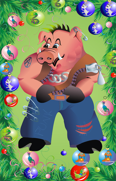 Наш полноценный украинский хряк