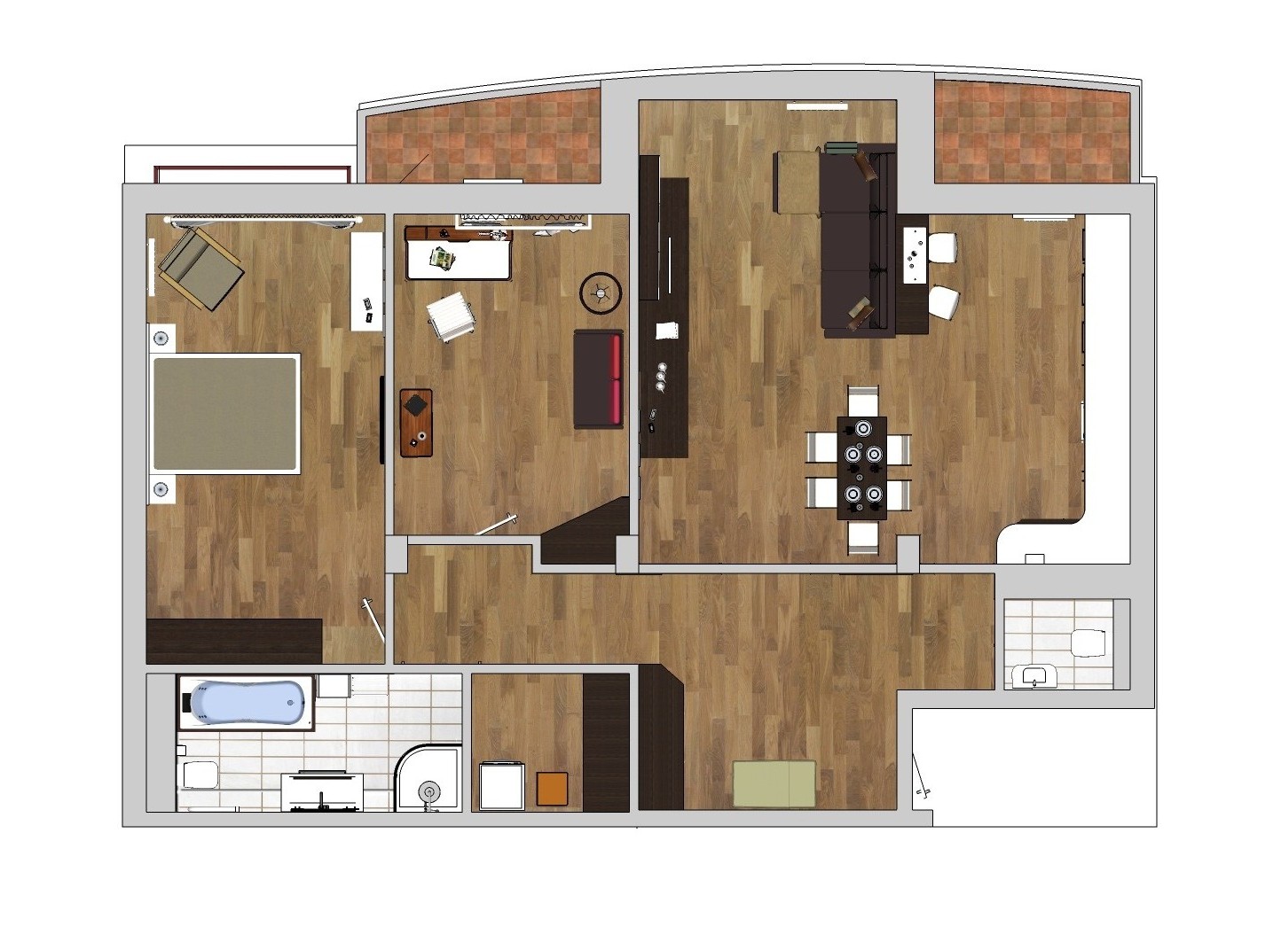 Проект квартиры в Минске