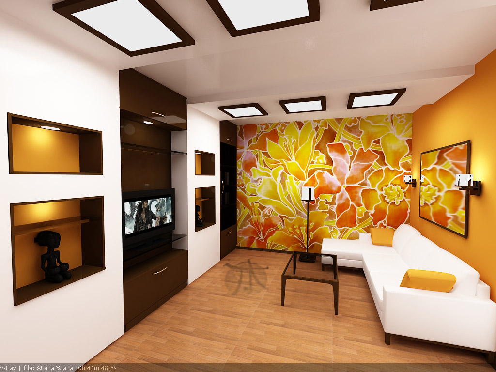 Гостиная минимализм2