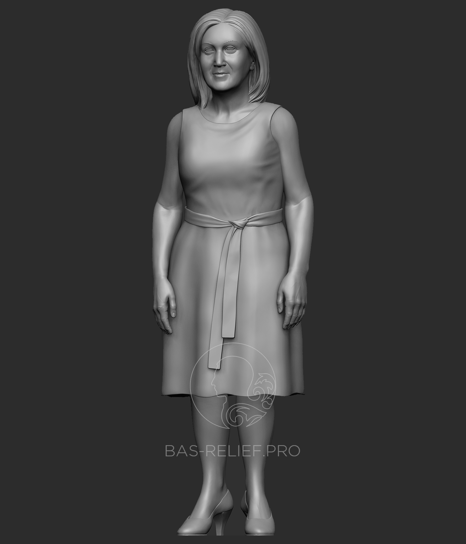 Моделирование скульптуры из мрамора