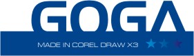 вариант логотипа "GOGA" 2