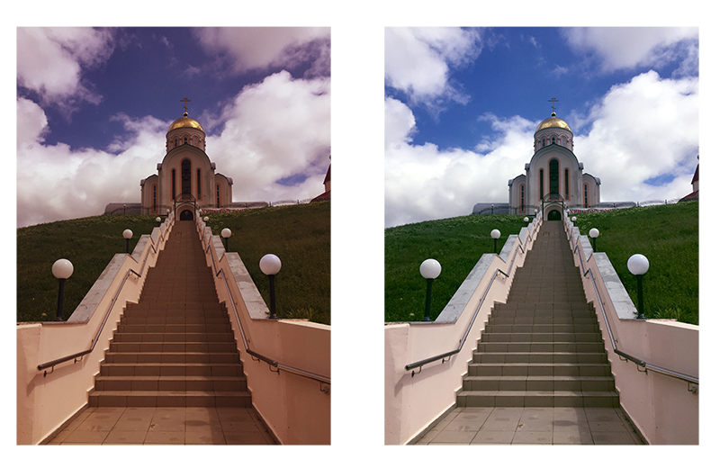 Цветокоррекция фото