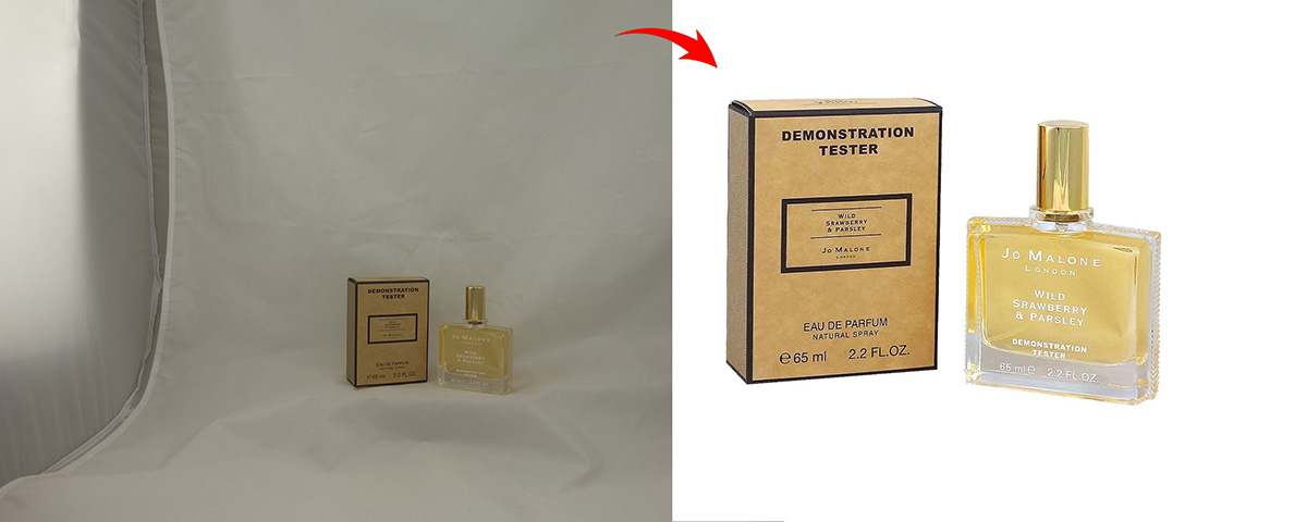 Обтравка, замена фона.