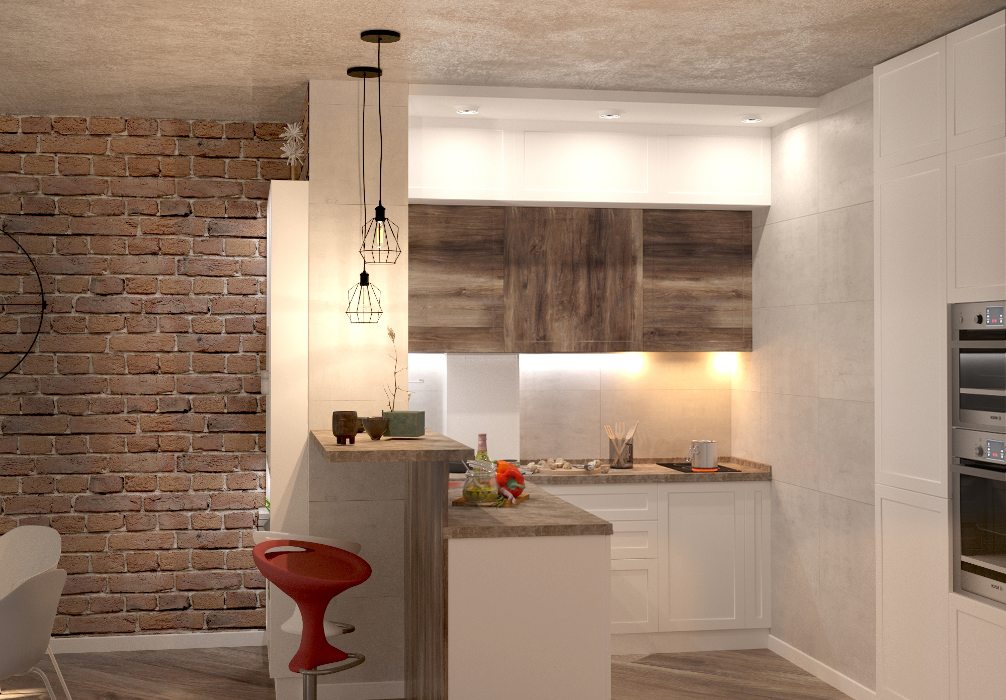 Кухня-столовая 03