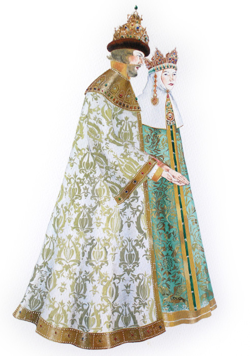 костюм Московской Руси