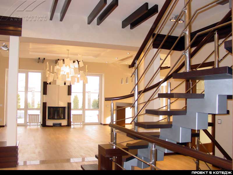 Проект интерьера жилого дома