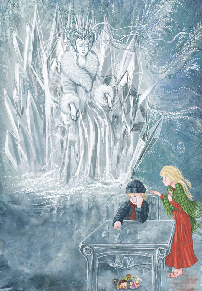 У снежной Королевы.