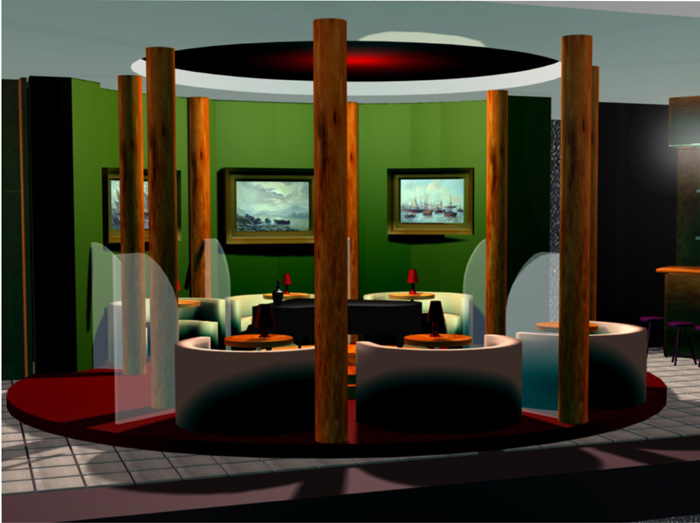 ИНТЕРЬЕР СИГАРНОГО КЛУБА