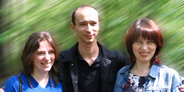 переработка фото встреча