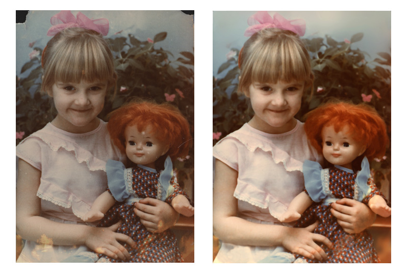 ретушь фото