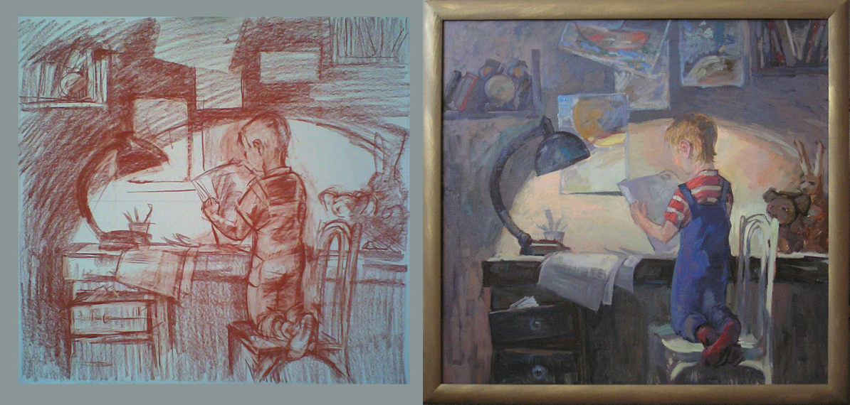 Юный художник