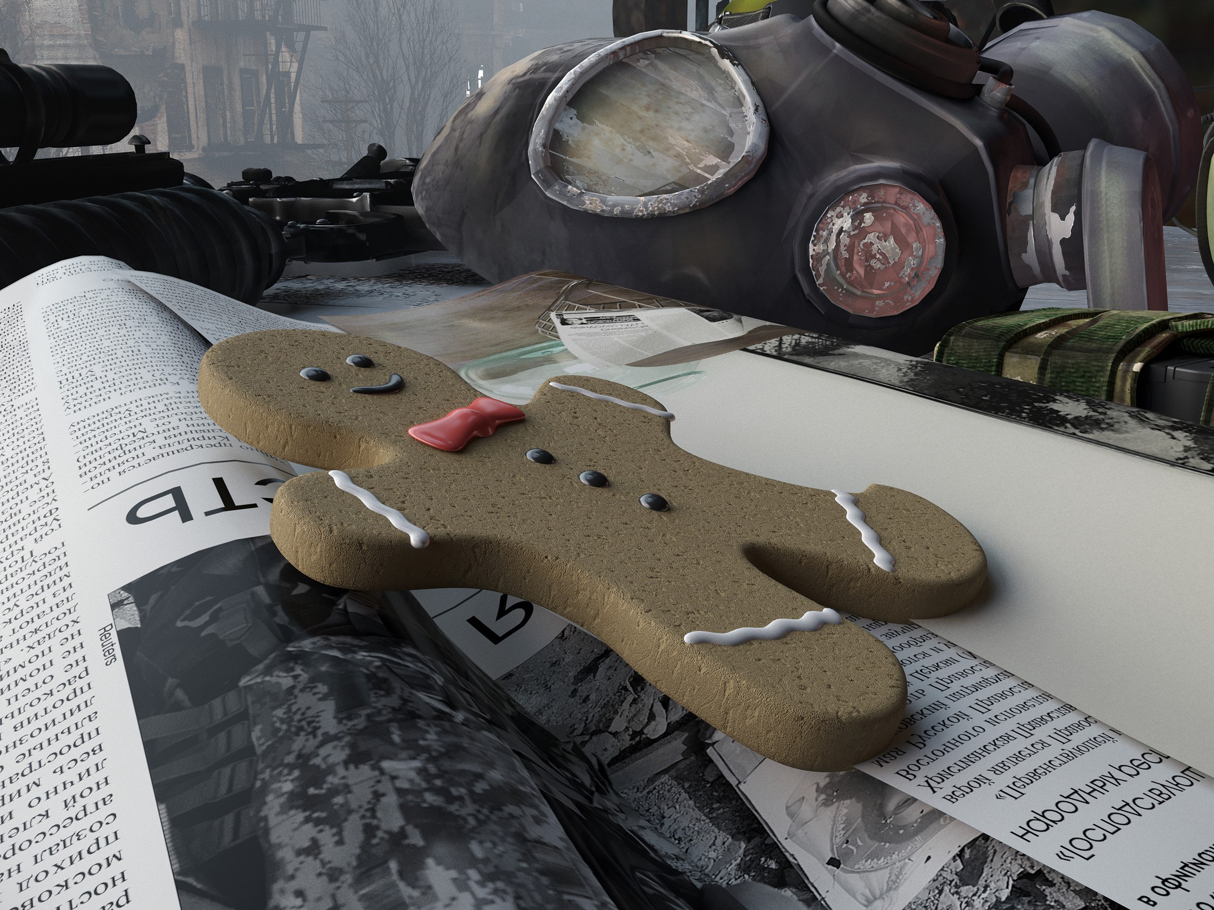 Проект презентации Арт-проект "Была война и пряники"