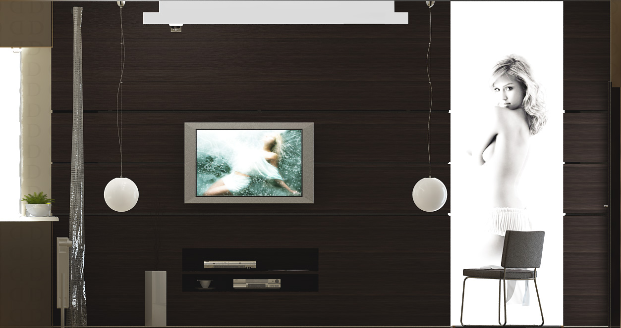 спальня развертка