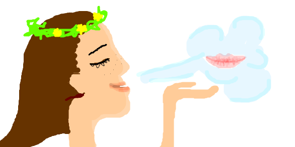 воздушный поцелуй