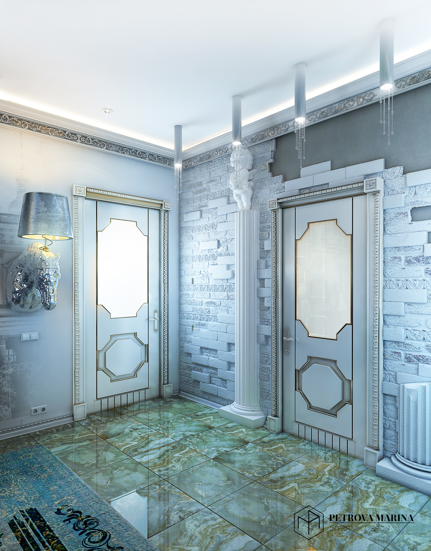 Интерьер в стиле Ар-деко. 