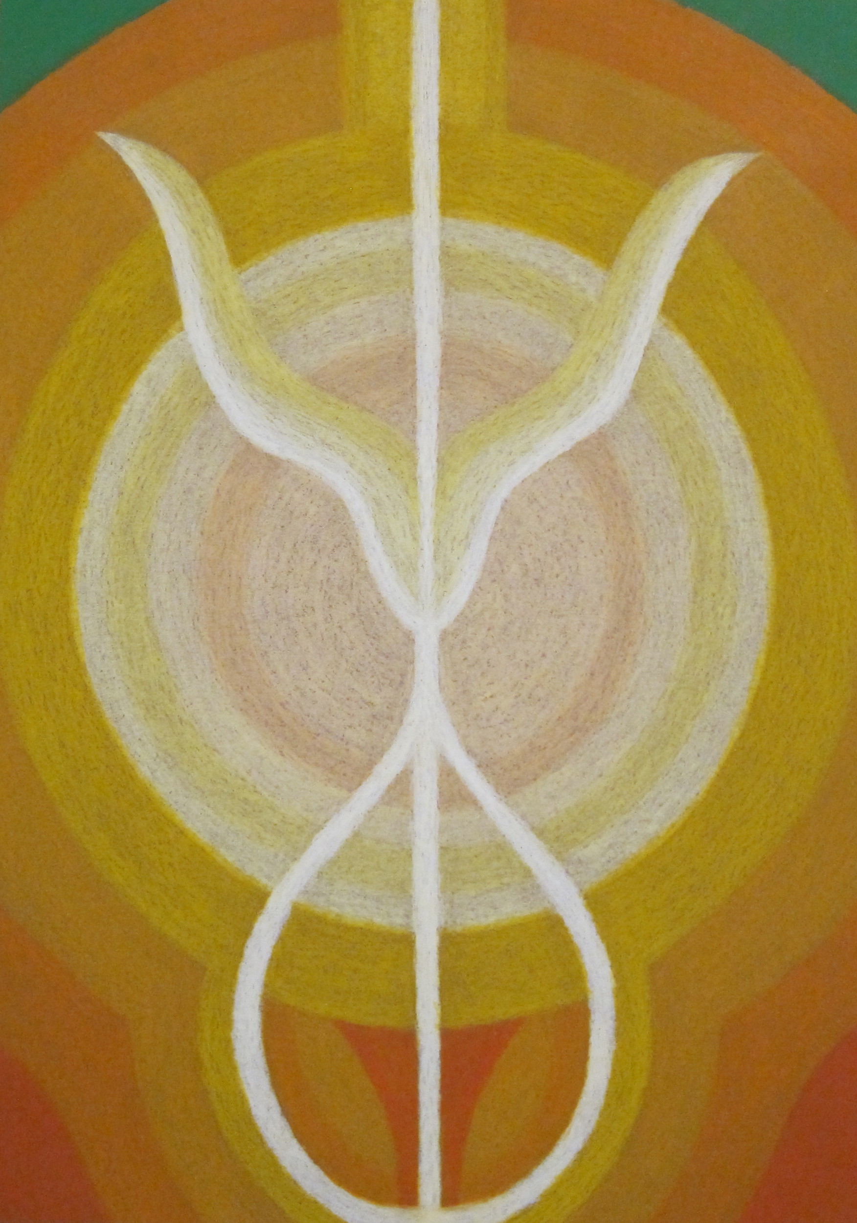 Красота аспект Вечности.  (духовная картина)