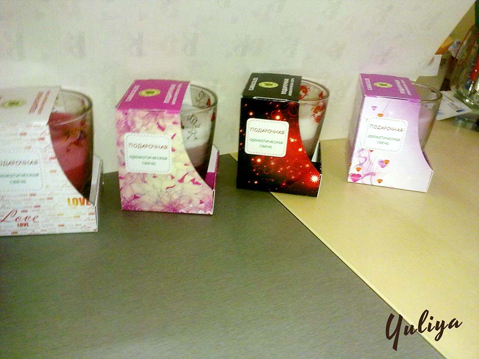 дизайн упаковки для свечей