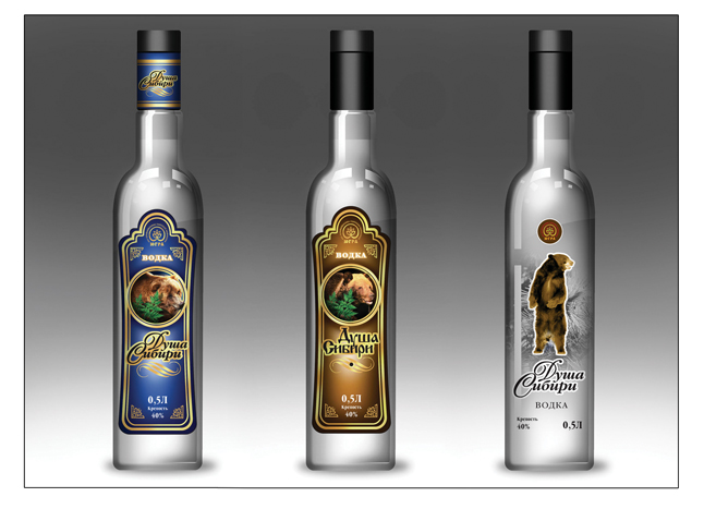 Водка "Душа Сибири"