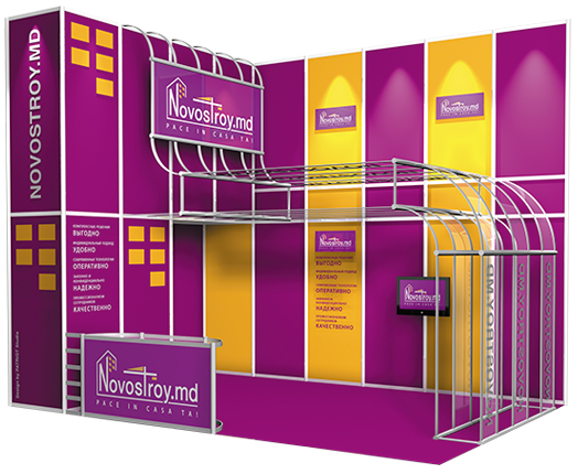 Выставочный стенд NOVOSTROY