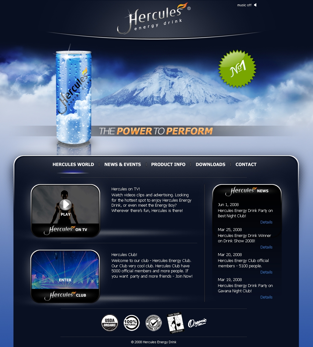 Hercules Energy Drink