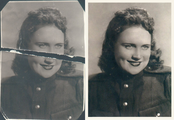 Ретушь и восстановление фотографии