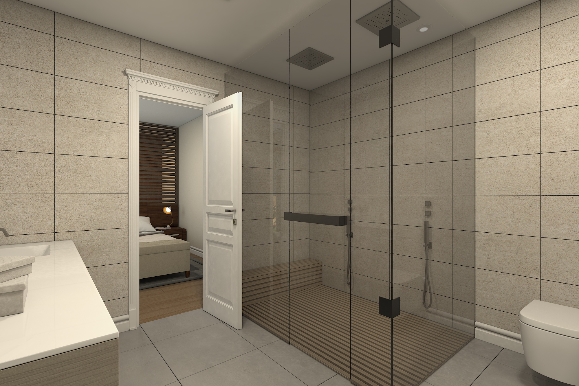 Душевая комната