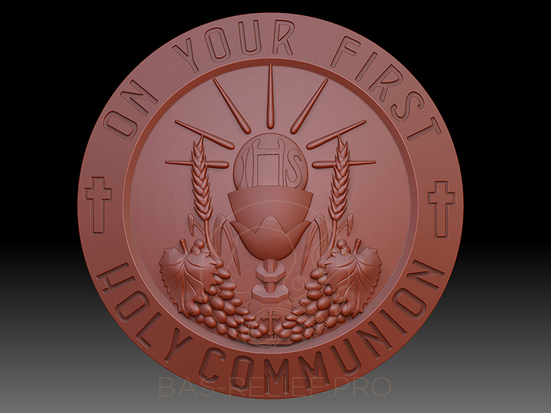 Моделирование сувенирной медали для литья из олова