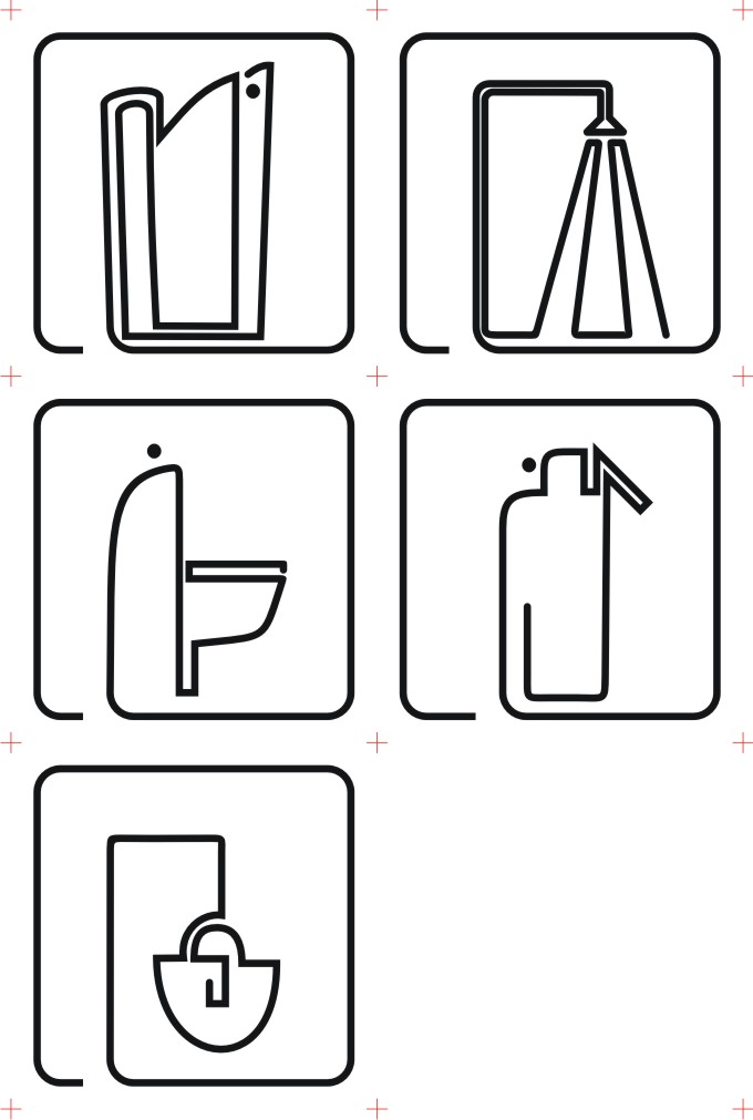 пиктограмы для общежития 2